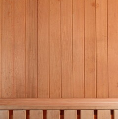 Wooden Texture background coming from natural tree. Interior Wood Backdrop. Timber Shelf.