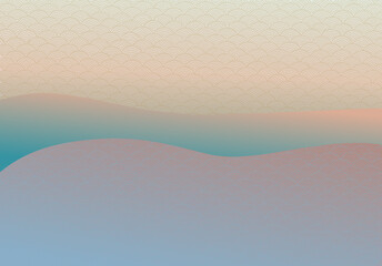 background with waves