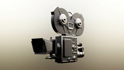 3D Rendering of Old Camera