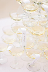 Champagne Tower in Macro 