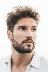 Portrait of a handsome man