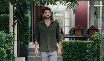 Portrait of a handsome man