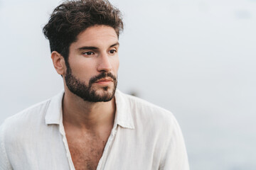 Fototapeta premium Portrait of a handsome man
