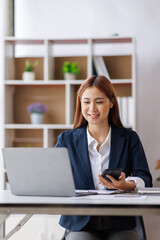 laptop, asian, woman, work, computer, business, person, professional, smile, desk, happy, people, asia, employee, girl, corporate, company, female, worker, businesswoman, japanese, finance, data, grap