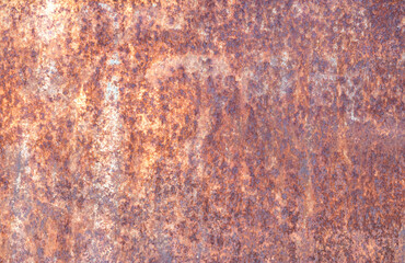 Rusted iron plate For making a background to decorate