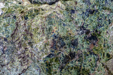 Obraz premium The mineral serpentinite. The coil. Ural gem.