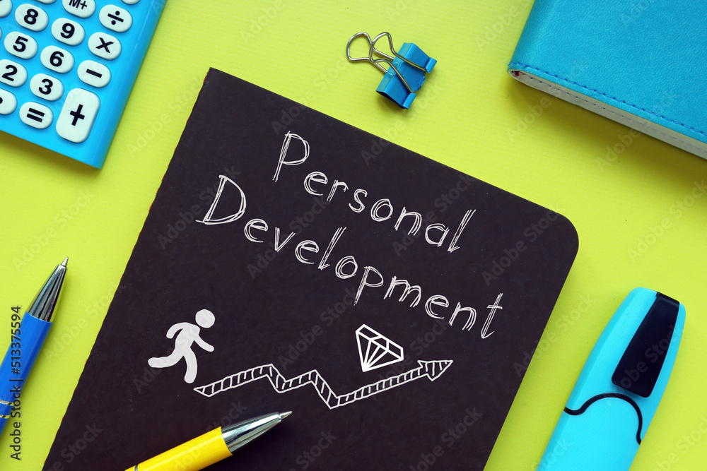 Poster personal development is shown using the text