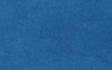 The surface is made of blue paint.