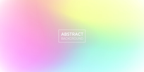 Colorful Holographic Gradient Mesh Background Design