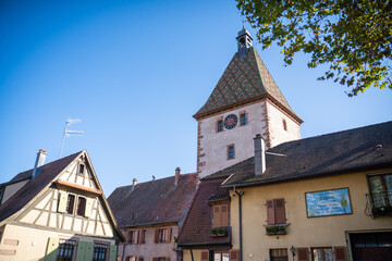 Obraz premium Village de Bergheim, Alsace, France