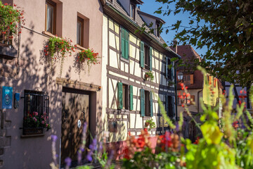 Village de Bergheim, Alsace, France