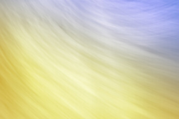 Abstract yellow blue lilac banner background with waves.