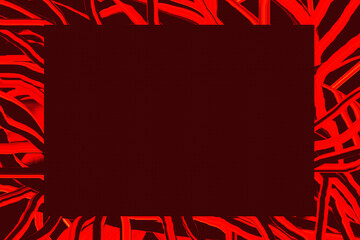 closeup of the red and black abstract background