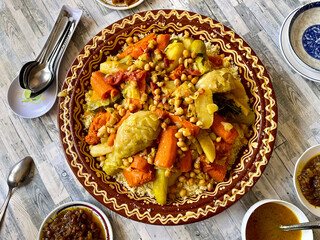 Delicious Friday couscous for lunch