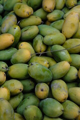 Mangoes in the market for selling 