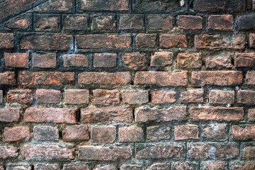 Beautiful old grounge brick wall texture or background
