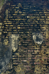 Beautiful old grounge brick wall texture or background
