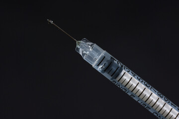 黒バックの注射器