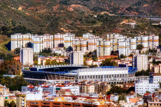 La Rosaleda Stadium, Malaga, Spain