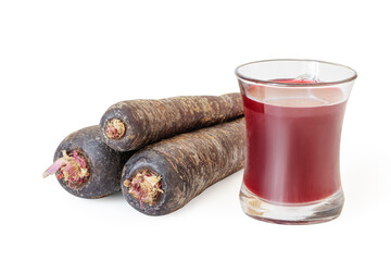 Popular turkish traditional beverage Salgam or Shalgam, made from fermented juice of turnip and...