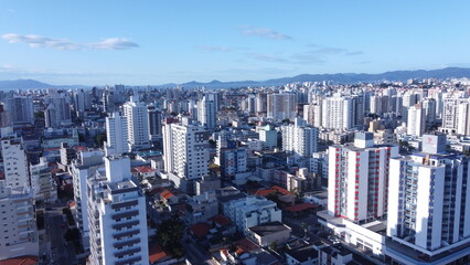 Predios e Mar de São Jose Florianópolis