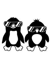 Freunde 2 Sonnenbrille Pinguine 