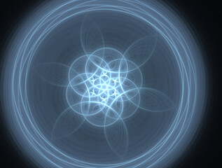 Imaginatory fractal abstract background Image