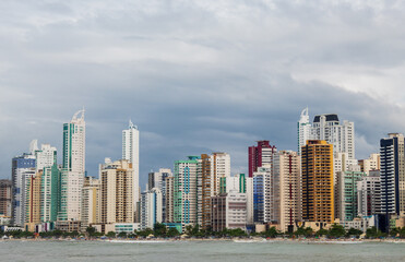 Fototapeta premium praia de Balneário Camboriú Santa Catarina Brasil