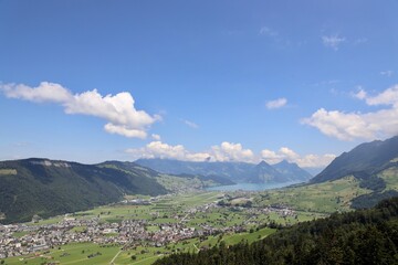 landscape with sky and clouds