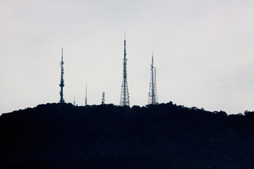 sumare antennae in the tijuca national park in Rio de Janeiro, Brazil.
