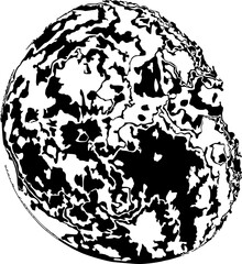 half moon surface vector work