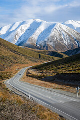 Winter in Porters Pass and Castle Hill, New Zealand