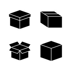 Box icon vector. box sign and symbol, parcel, package