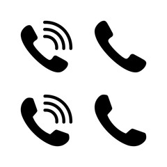 Call icon vector. telephone sign and symbol. phone icon. contact us