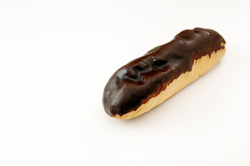 Eclair of dessert on the table