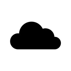 Cloud Icon Vector Symbol Design Illustration