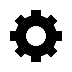 Setting Icon Vector Symbol Design Illustration