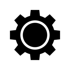Setting Icon Vector Symbol Design Illustration