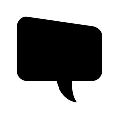 Speech Bubble Icon Vector Symbol Design Illustration