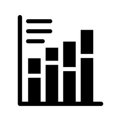 Graph Icon Vector Symbol Design Illustration