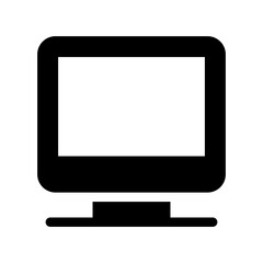 Monitor Icon Vector Symbol Design Illustration