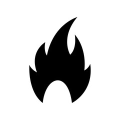 Fire Icon Vector Symbol Design Illustration