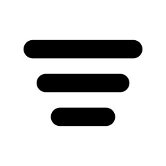 Obraz premium Filter Icon Vector Symbol Design Illustration