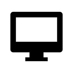 Pc Icon Vector Symbol Design Illustration