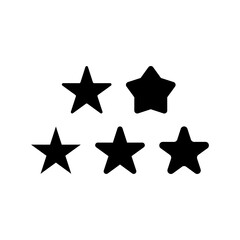 Star Icon Set Vector Symbol Design Illustration