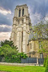 Cathedral notre dame in Paris
