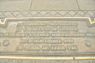 Arc de triomphe etoile in Paris