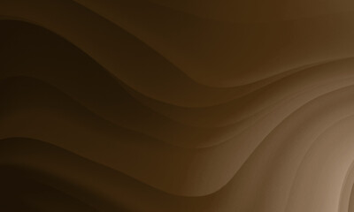 Abstract brown dark colors gradient with wave texture background.