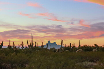 Sunset - Picacho Peak, Arizona