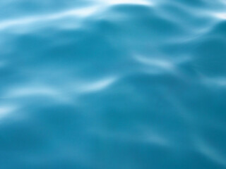 Calm wave turqoise colored sea surface texture photograph. 	太平洋沖の穏やかな海面、ターコイズブルーの水面テクスチャー